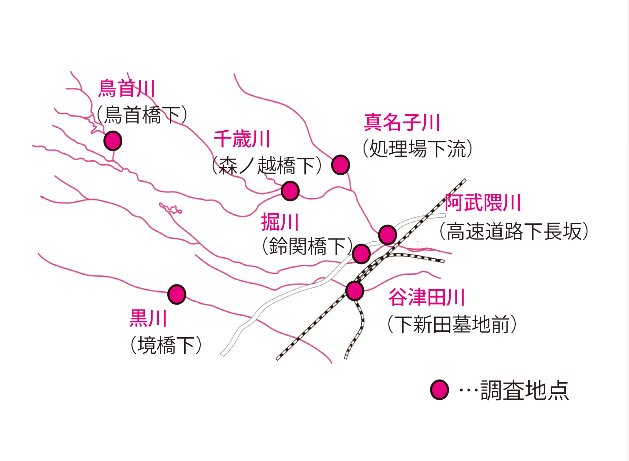 河川水質調査地点