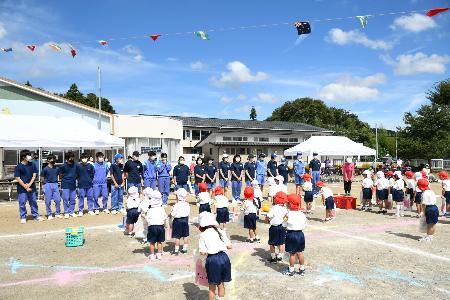 運動会中学生