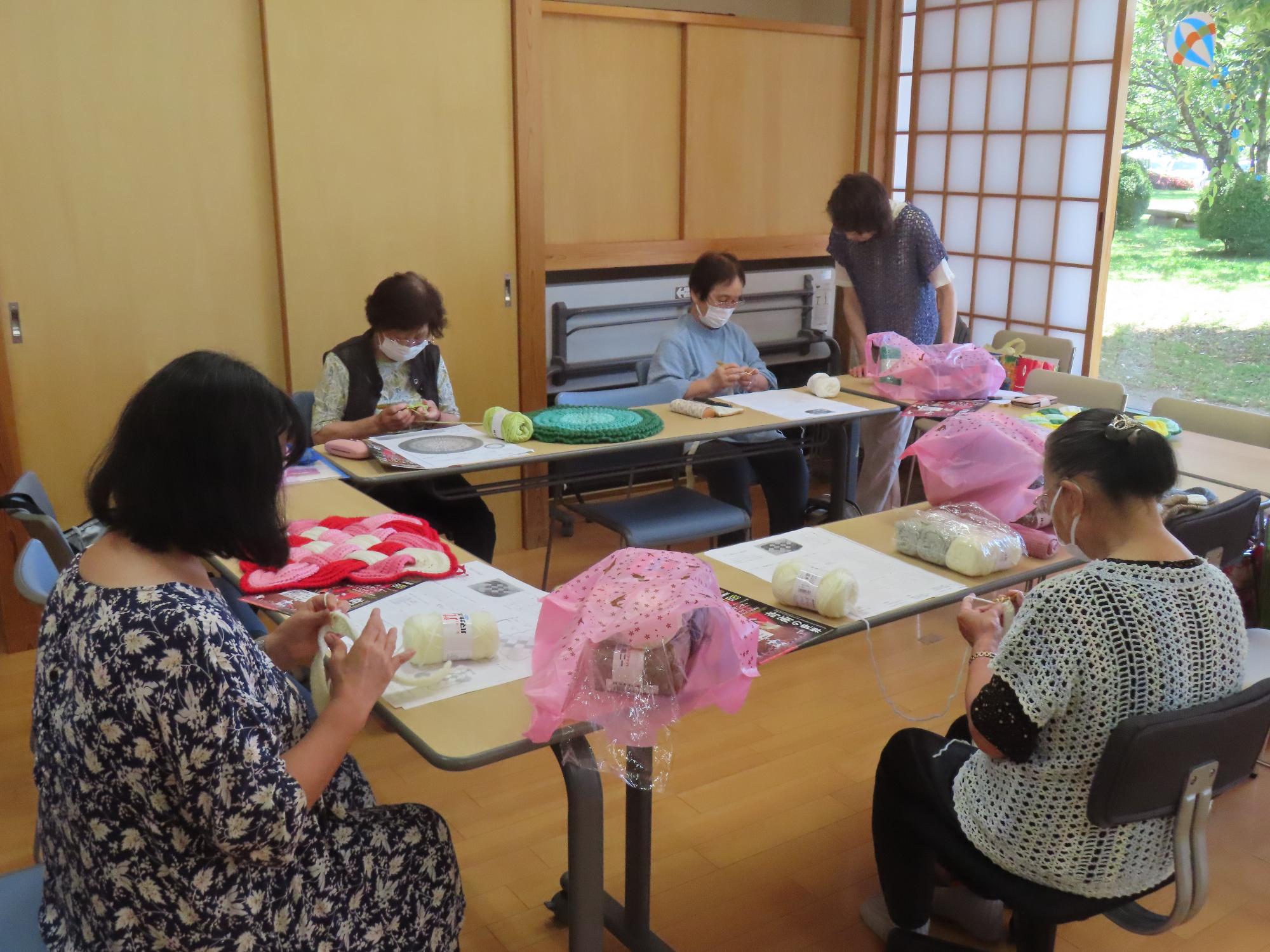 趣味の講座「編み物」