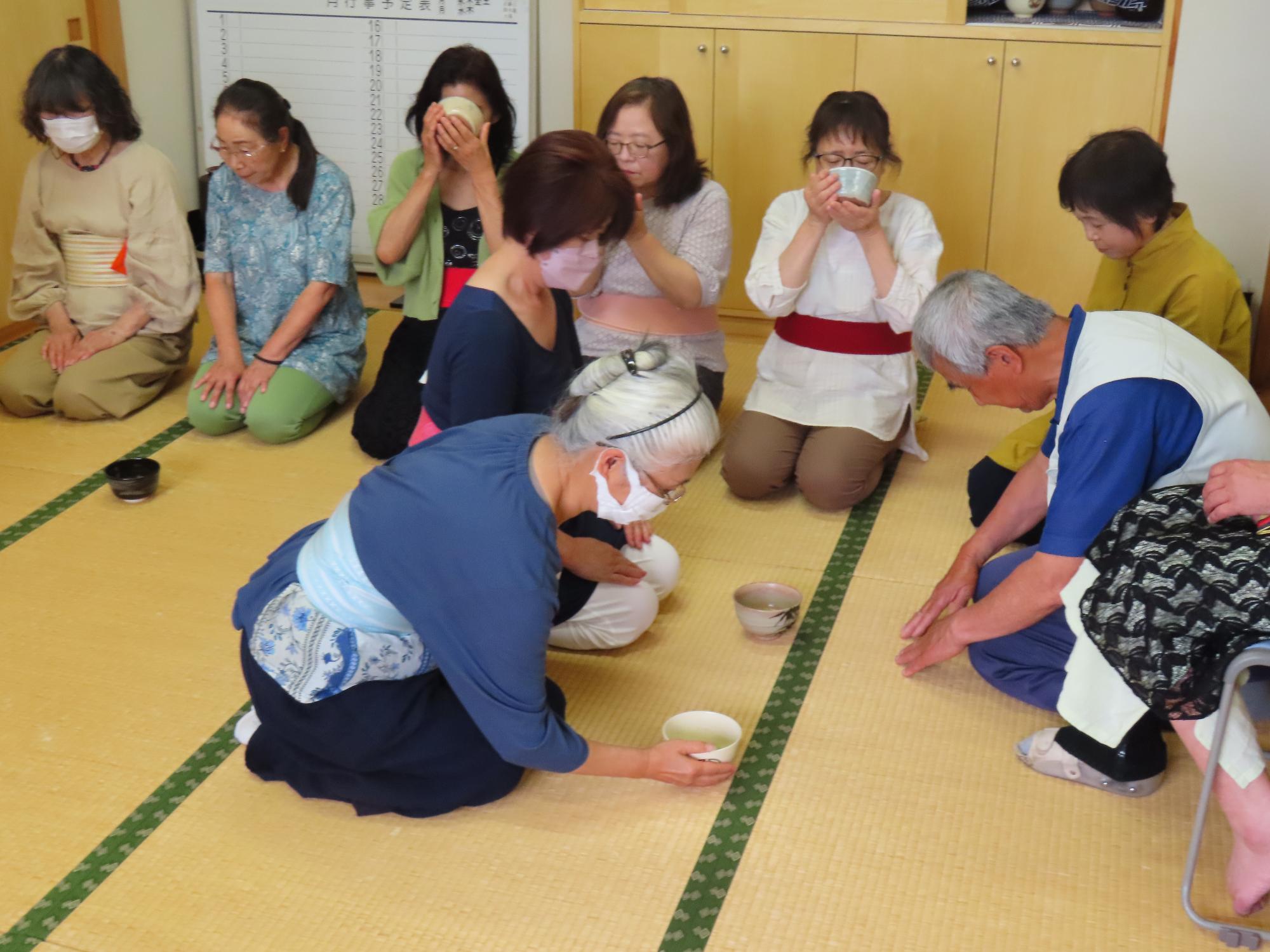 趣味の講座「お茶」