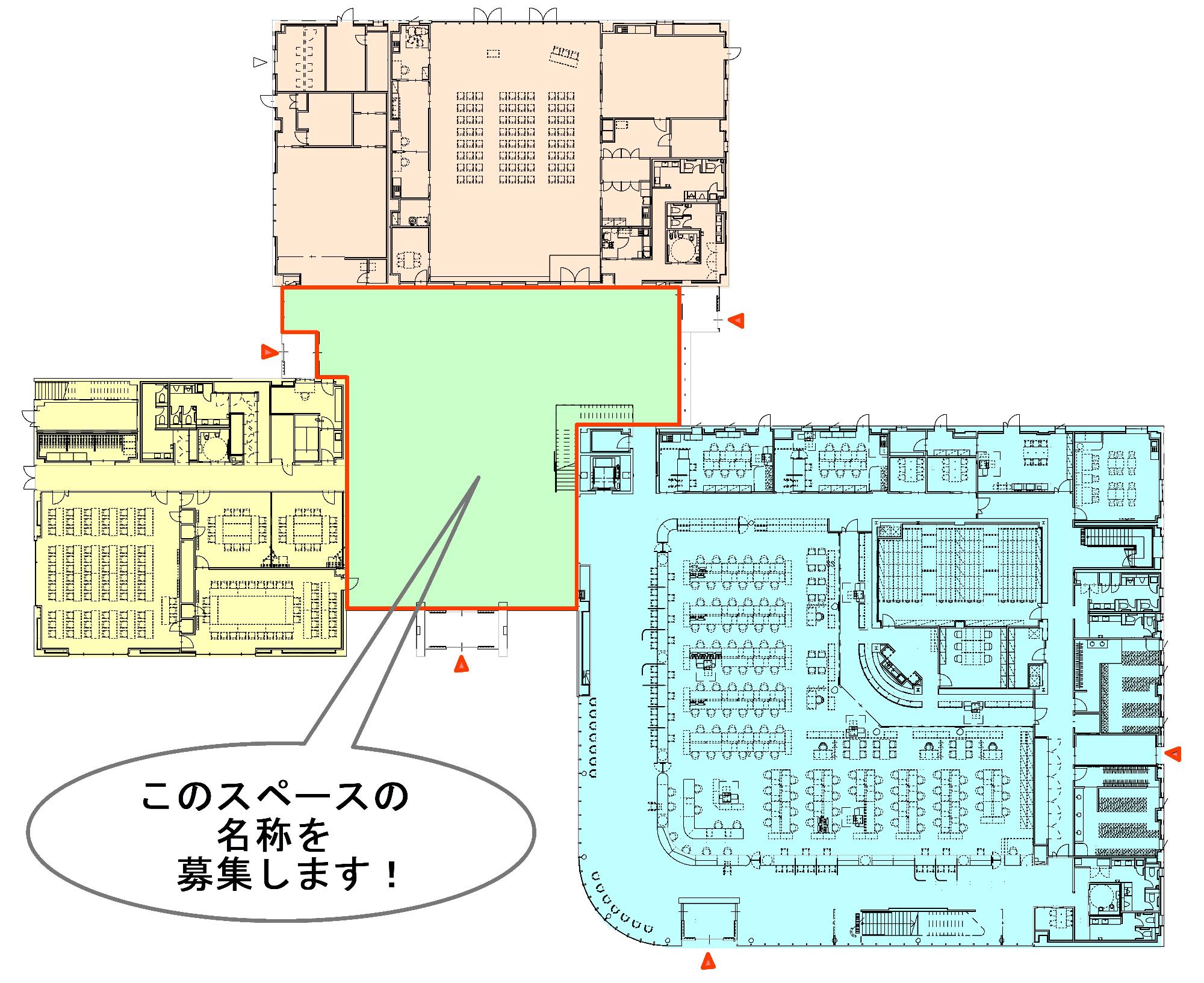 （仮称）村民ラウンジ位置